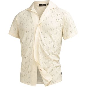 INDICODE JEANS Overhemd 'Jerry '  ecru