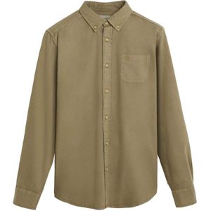Scalpers Overhemd  olijfgroen