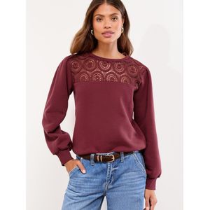 Lipsy Sweatshirt  bourgogne