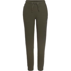 Bench - Loungewear - Donkergroen - Geruwd Sweatmateriaal - Met Ritszakken