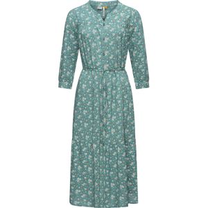 Ragwear Blousejurk 'Meve'  groen / oranje / pink / wit