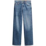 Damesjeans met wijde pijpen van biologisch katoen Superdry