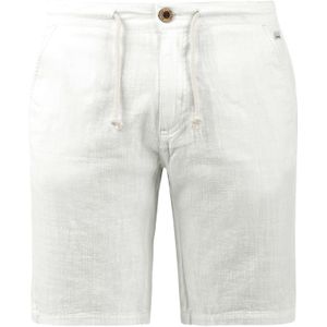 BLEND Broek 'Bones'  wit