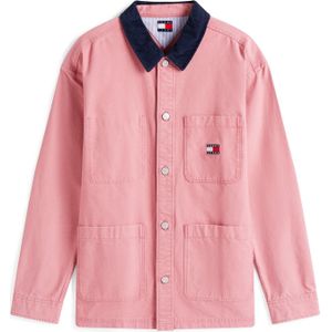 Tommy Jeans Tussenjas  lichtroze