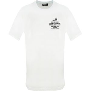 DIESEL Shirt  zwart / wit