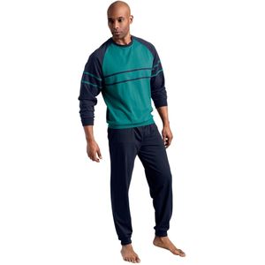 LE JOGGER Pyjama lang  marine / petrol