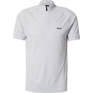 BOSS Functioneel shirt  lichtgrijs / zwart