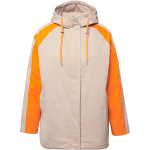 Ulla Popken Functionele jas  beige / oranje