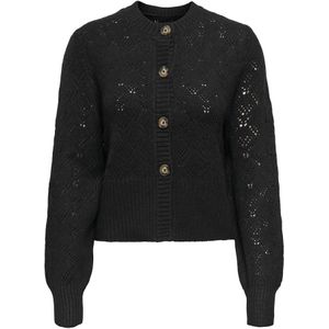 JDY Gebreid vest  zwart