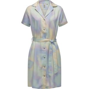 Ragwear Blousejurk  lichtblauw / mintgroen / lavendel / pasteloranje