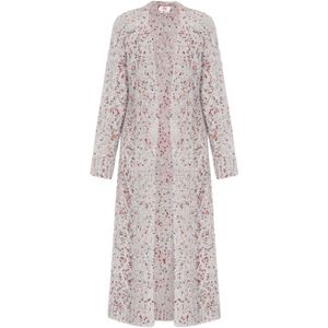 MYMO Gebreid vest  blauw / sering / rood