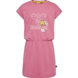 Hummel - Maya - Jurk - Geel - Lichtroze - Zwart - Wit
