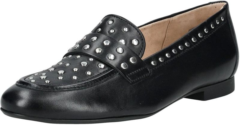 Paul Green - Instappers - Zwart - Glad Leer