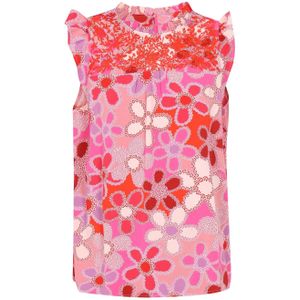 ebeeza Blouse 'Boho'  mauve / lichtlila / pink / rood