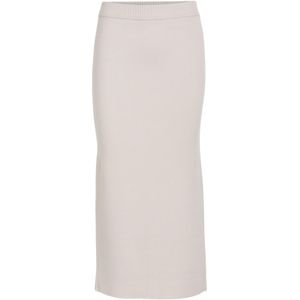 Rok - Hoge Tailleband - Gebreid - Elastisch