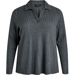 Zizzi Trui  donkergrijs