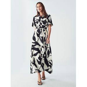 Willa Blousejurk  zwart / wit