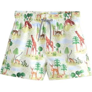 Next Zwemshorts 'Cath Kidston'  karamel / kastanjebruin / groen / pastelgroen