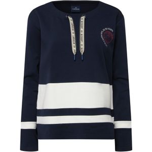LAURASØN Sweatshirt  marine / wit