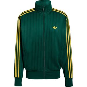 ADIDAS ORIGINALS Sweatvest 'Firebird'  donkergeel / smaragd / donkergroen