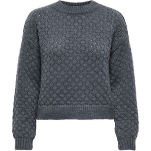 JDY - Gebreide Pullover - Zacht - O-hals - Lange Mouwen - Knit Fit