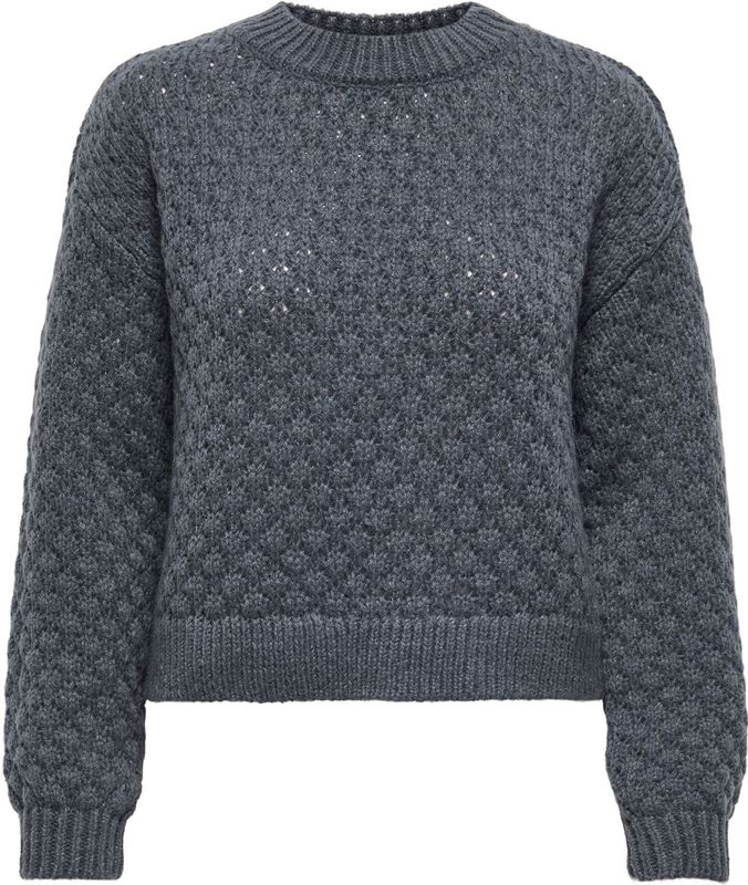 JDY - Gebreide Pullover - Zacht - O-hals - Lange Mouwen - Knit Fit