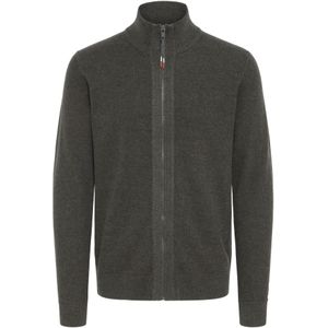 FQ1924 Gebreid vest ' FQGRANBY '  grijs