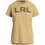 Lauren Ralph Lauren - Shirt - Beige/Zwart - T-shirt