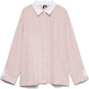 Vmlea - Overhemd - Regular Fit - Lange Mouwen - Button Down-kraag