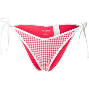 HOLLISTER Bikinibroek  rood / wit