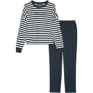 Marc O'Polo Pyjama ' Mix & Match Cotton '  blauw