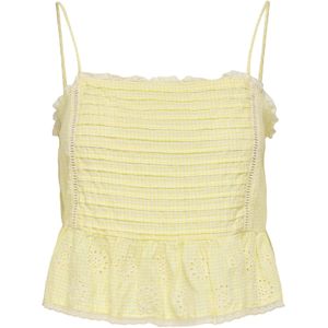 ONLY Top 'ONLJulane'  geel / wit