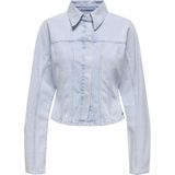 Onlrebecca - Denim Jas - Gespreide Kraag - Knoopsluiting