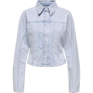 Onlrebecca - Denim Jas - Gespreide Kraag - Knoopsluiting