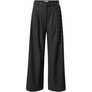 LeGer by Lena Gercke Bandplooibroek 'Astrid'  donkergrijs