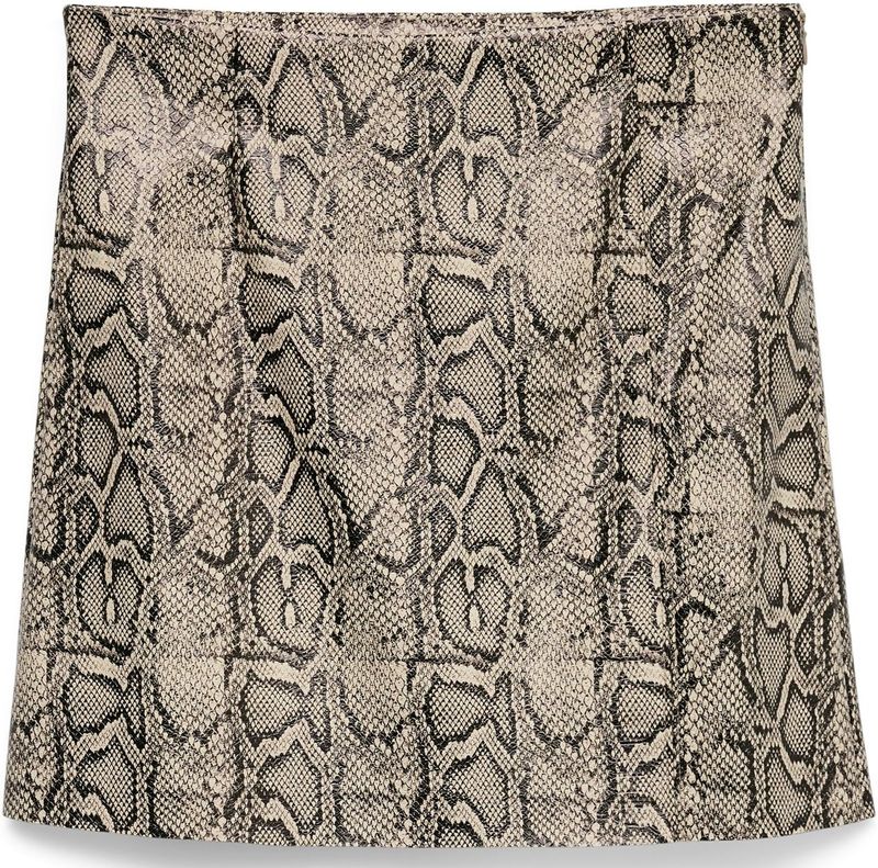 VERO MODA Rok 'VMNELLY'  greige / zwart