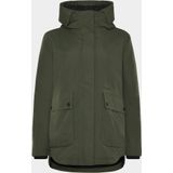 Didriksons Functionele jas 'DANIELLA'  donkergroen