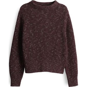 OPUS Trui 'Pulinka'  donkerlila / wit