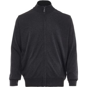 baradello Gebreid vest  donkergrijs