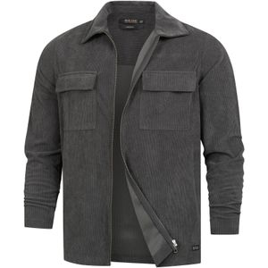 INDICODE JEANS Tussenjas 'Nemoto'  donkergrijs