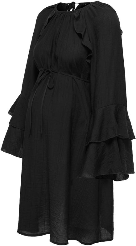 Only Maternity Jurk 'OLMPARLI'  zwart