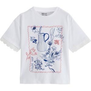 Next Shirt  blauw / rood / wit