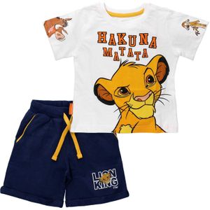 DISNEY Set 'König Der Löwen'  marine / bruin / oranje / wit