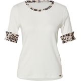 Regular fit T-shirt met dierenprint