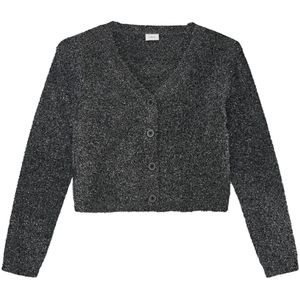 Vesten - Mélange - Geribbelde Kraag - Lange Mouw - Zachte Textuur