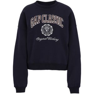 Gap Tall Sweatshirt 'WEDGE'  navy / donkerrood / wit