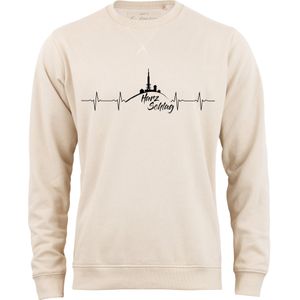 Cotton Prime Sweatshirt 'Harzschlag'  beige / zwart