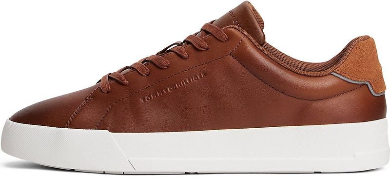 Tommy Hilfiger - TH COURT CORE - Sneakers - Cognac
