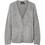 Pcpam - Gebreid Vest - V-hals - Lange Mouwen - Oversized Fit