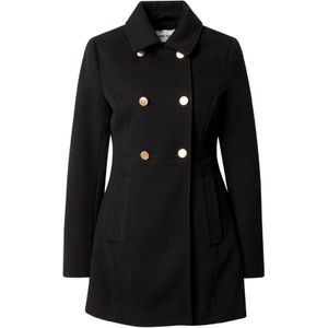 ABOUT YOU Tussenmantel 'Charlott'  zwart